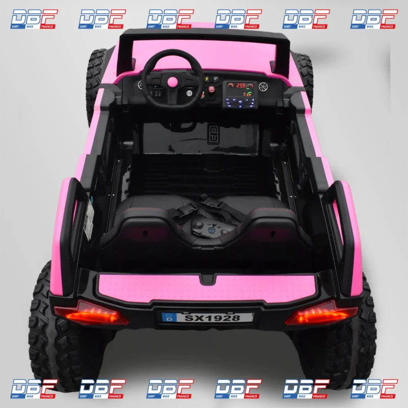 Buggy électrique enfant smx crawler Rose, Dirt Bike France - Photo N°5