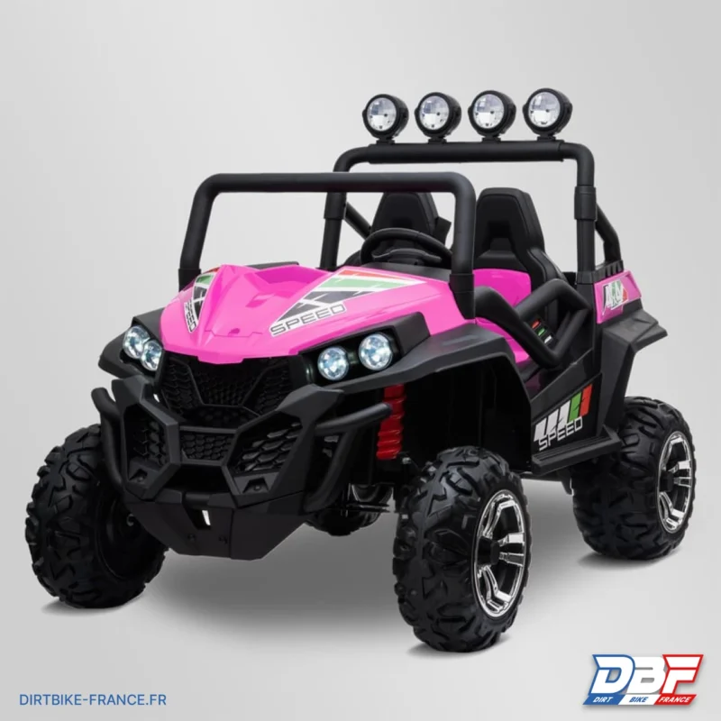 Buggy électrique enfant smx ranger Rose, Dirt Bike France - Photo N°2