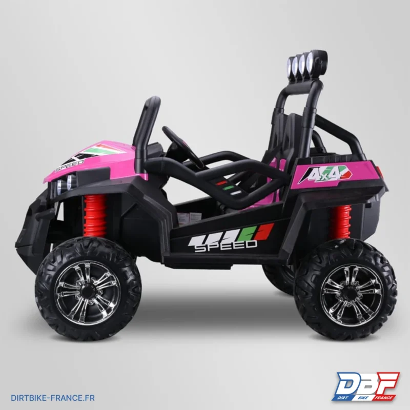 Buggy électrique enfant smx ranger Rose, Dirt Bike France - Photo N°8