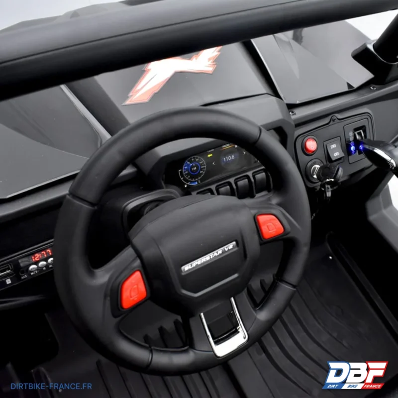Buggy électrique enfant smx raptor 4wd Noir, Dirt Bike France - Photo N°3