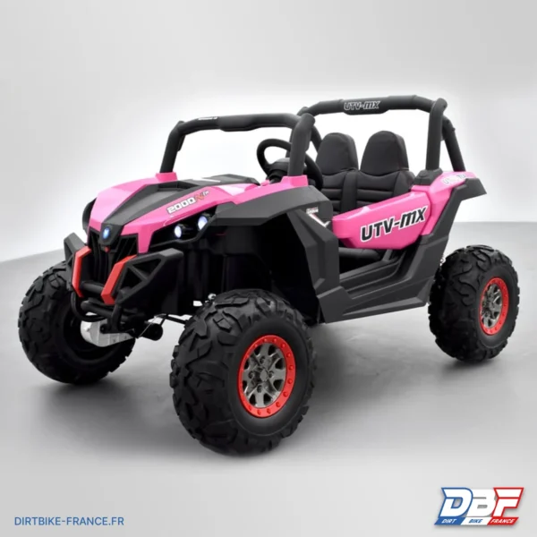 Buggy électrique enfant smx raptor 4wd Rose, photo 2 sur Dirt Bike France