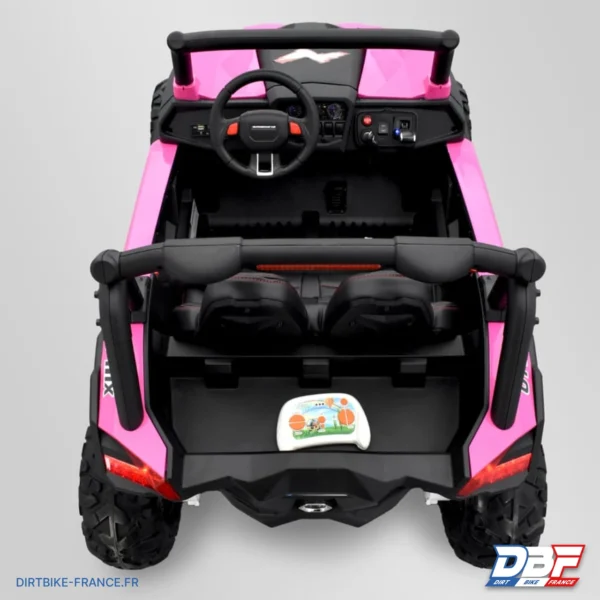 Buggy électrique enfant smx raptor 4wd Rose, photo 6 sur Dirt Bike France