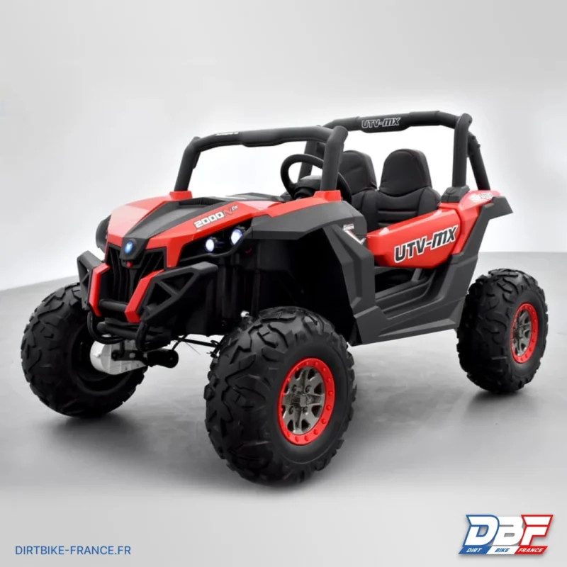 Buggy électrique enfant smx raptor 4wd Rouge, Dirt Bike France - Photo N°2