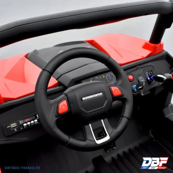 Buggy électrique enfant smx raptor 4wd Rouge, photo 5 sur Dirt Bike France