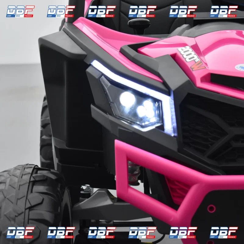 Buggy électrique enfant smx scorpion Rose, Dirt Bike France - Photo N°14