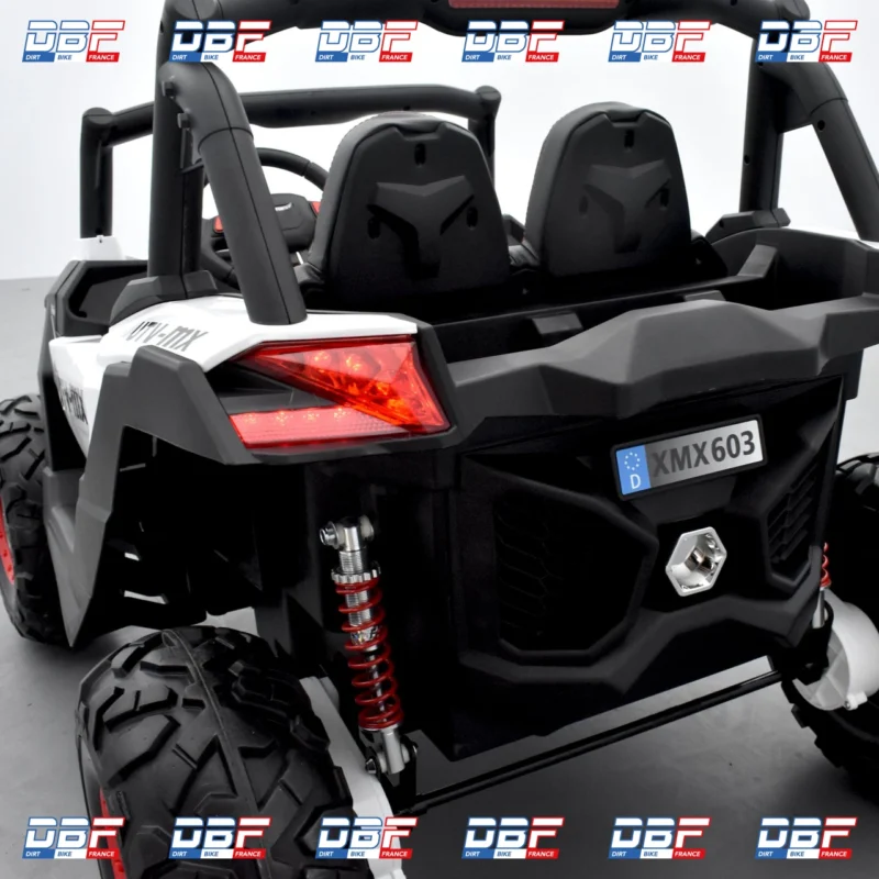 Buggy électrique enfant smx utv mx 4wd Blanc, Dirt Bike France - Photo N°10