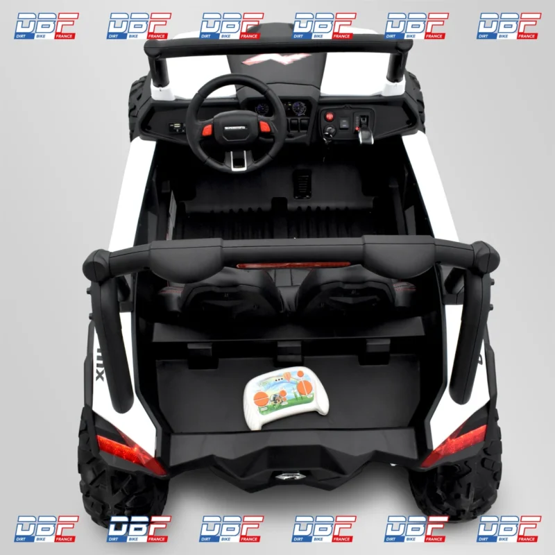 Buggy électrique enfant smx utv mx 4wd Blanc, Dirt Bike France - Photo N°6