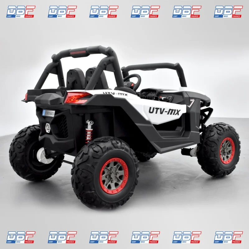 Buggy électrique enfant smx utv mx 4wd Blanc, Dirt Bike France - Photo N°7