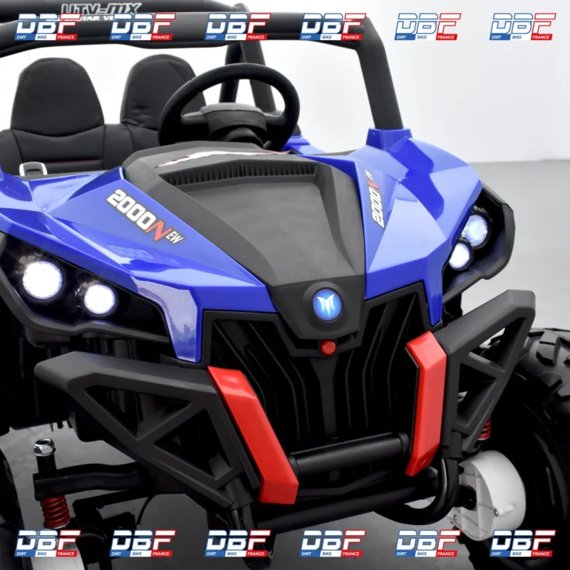 Buggy électrique enfant smx utv mx 4wd Bleu, Dirt Bike France - Photo N°14