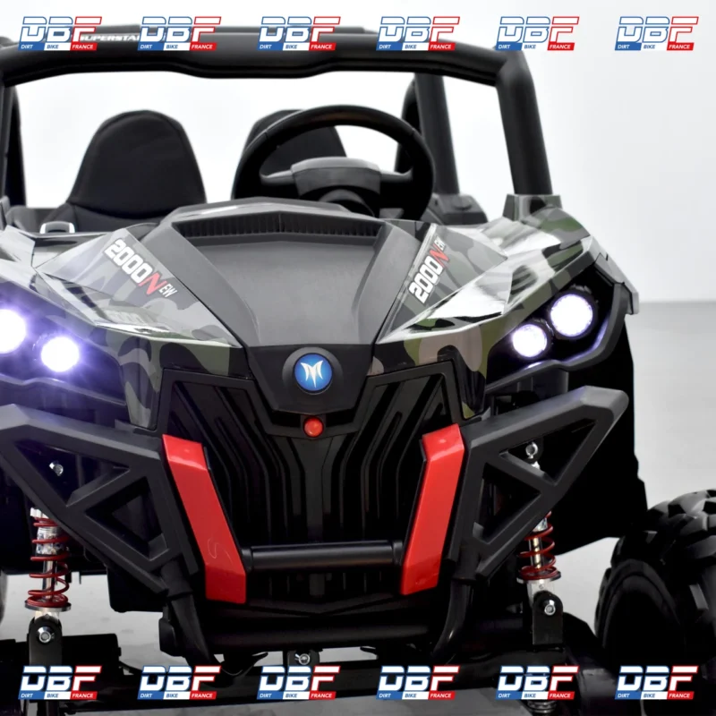 Buggy électrique enfant smx utv mx 4wd Noir/Camo, Dirt Bike France - Photo N°11