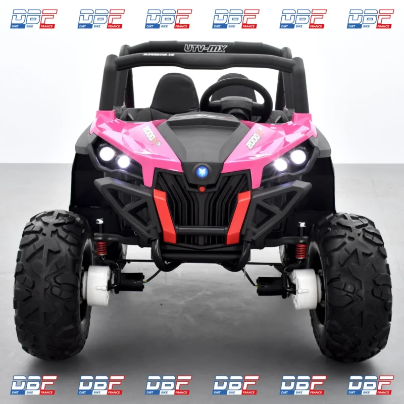 Buggy électrique enfant smx utv mx 4wd Rose, Dirt Bike France - Photo N°10