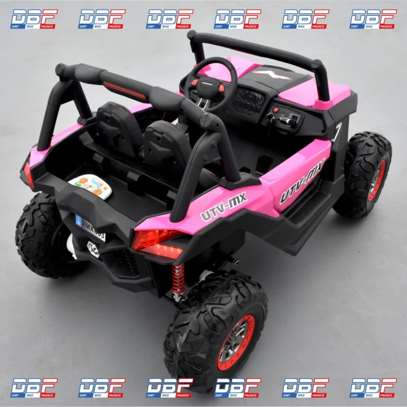 Buggy électrique enfant smx utv mx 4wd Rose, Dirt Bike France - Photo N°11