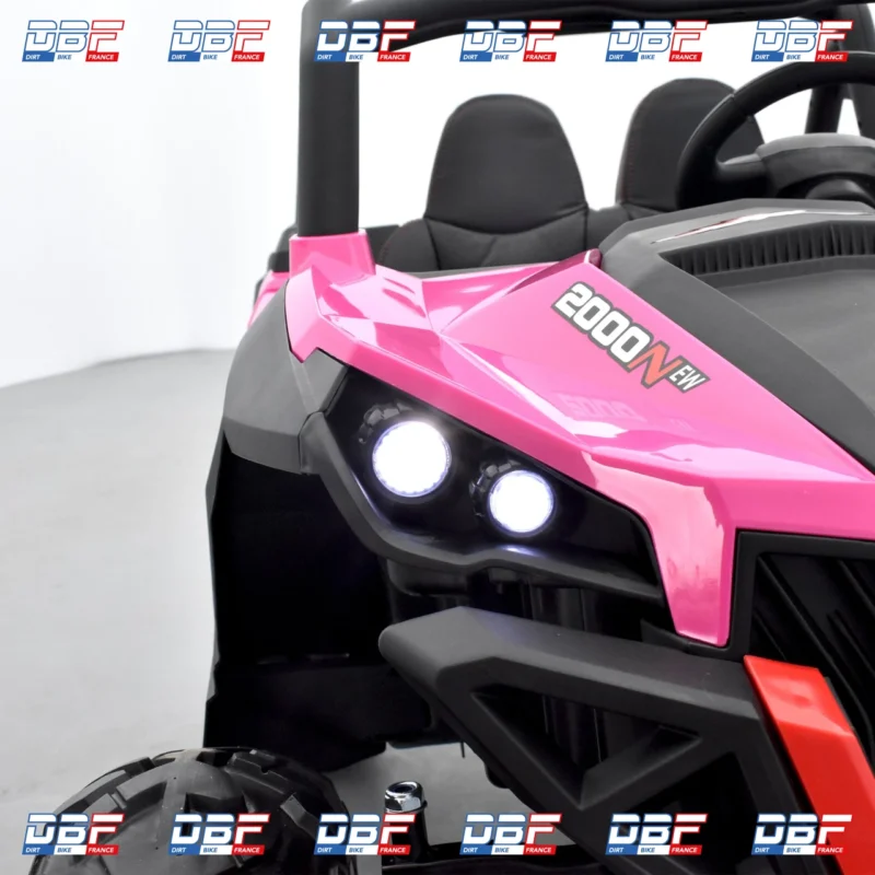 Buggy électrique enfant smx utv mx 4wd Rose, Dirt Bike France - Photo N°14