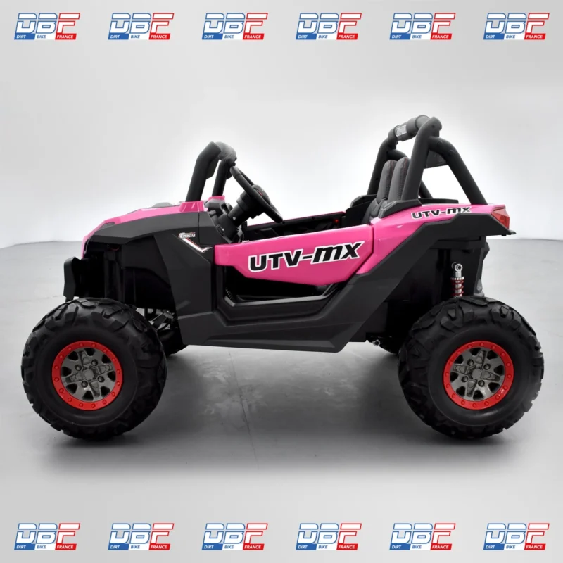 Buggy électrique enfant smx utv mx 4wd Rose, Dirt Bike France - Photo N°4