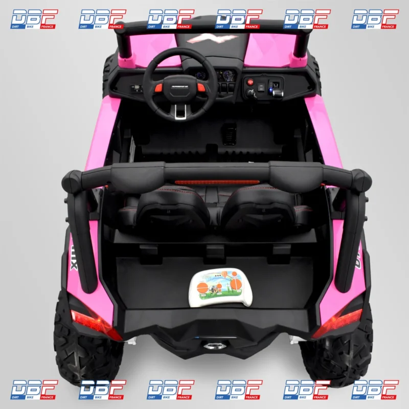 Buggy électrique enfant smx utv mx 4wd Rose, Dirt Bike France - Photo N°6