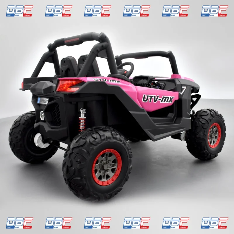 Buggy électrique enfant smx utv mx 4wd Rose, Dirt Bike France - Photo N°7