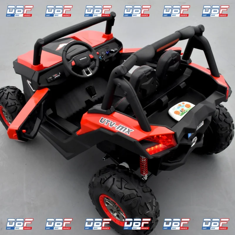 Buggy électrique enfant smx utv mx 4wd Rouge, Dirt Bike France - Photo N°11