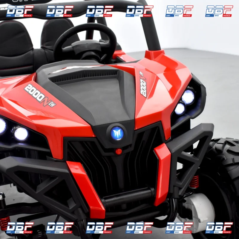 Buggy électrique enfant smx utv mx 4wd Rouge, Dirt Bike France - Photo N°13