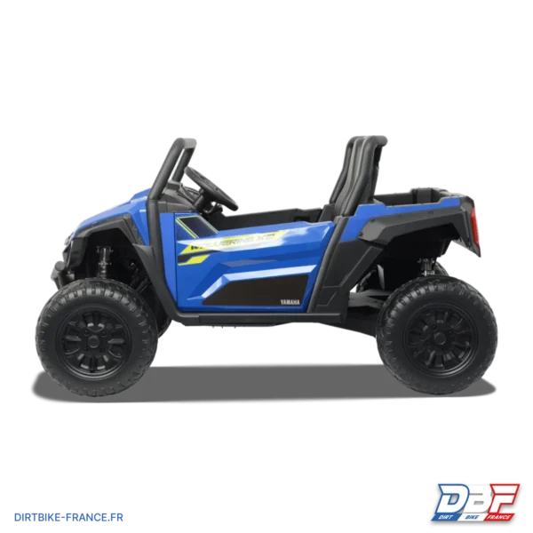 Buggy électrique enfant Yamaha Wolverine X2 Bleu, photo 6 sur Dirt Bike France
