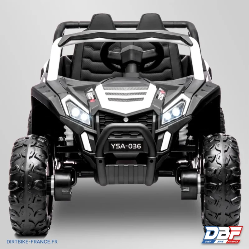 Buggy enfant électrique smx big horn 12V Blanc, Dirt Bike France - Photo N°6