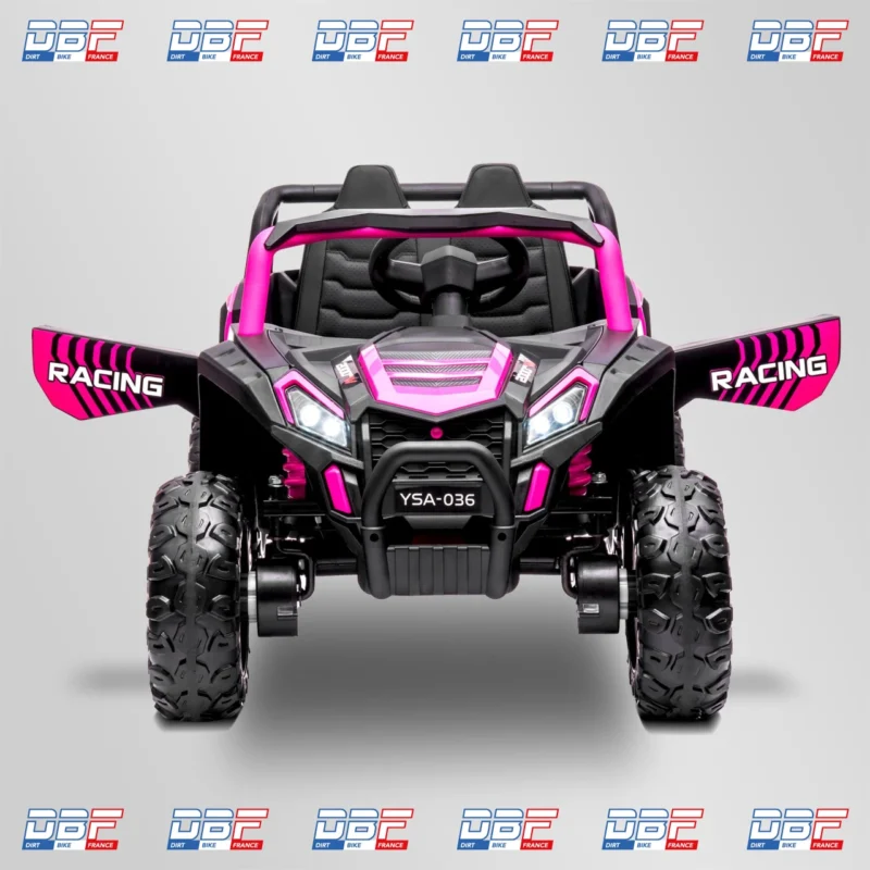 Buggy enfant électrique smx big horn 12V Rose, Dirt Bike France - Photo N°4