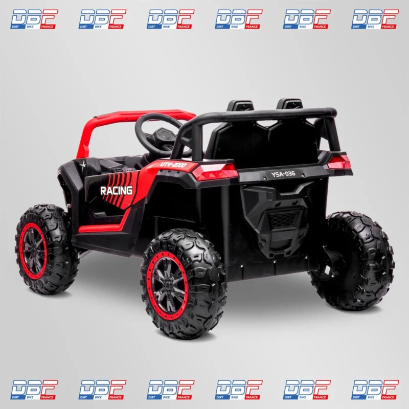 Buggy enfant électrique smx big horn 12V Rouge, Dirt Bike France - Photo N°7