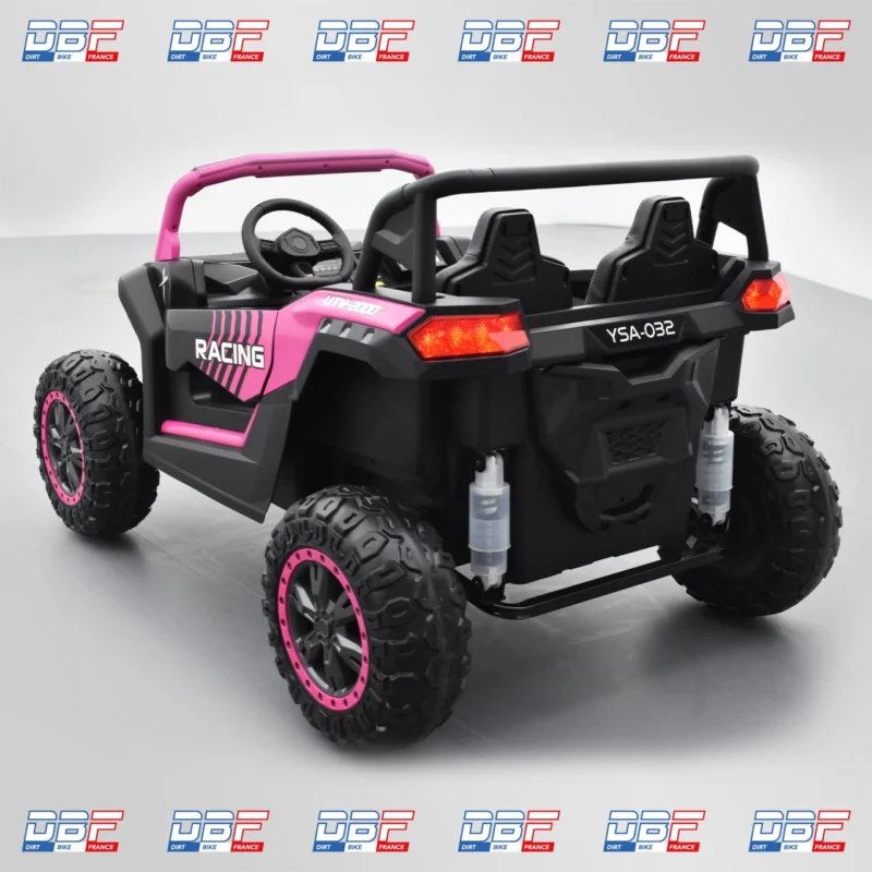 Buggy enfant électrique smx big horn 24V Rose, Dirt Bike France - Photo N°9