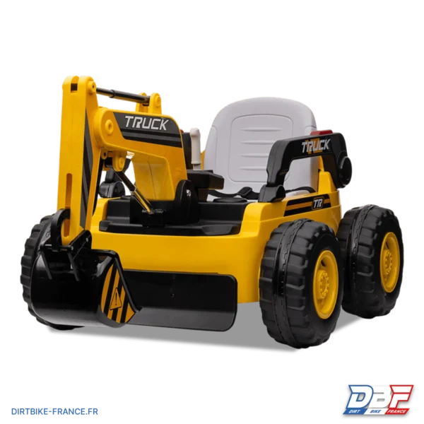 Bulldozer électrique enfant 12v Jaune, photo 3 sur Dirt Bike France