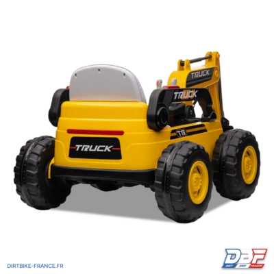 Bulldozer électrique enfant 12v Jaune, photo 4 sur Dirt Bike France