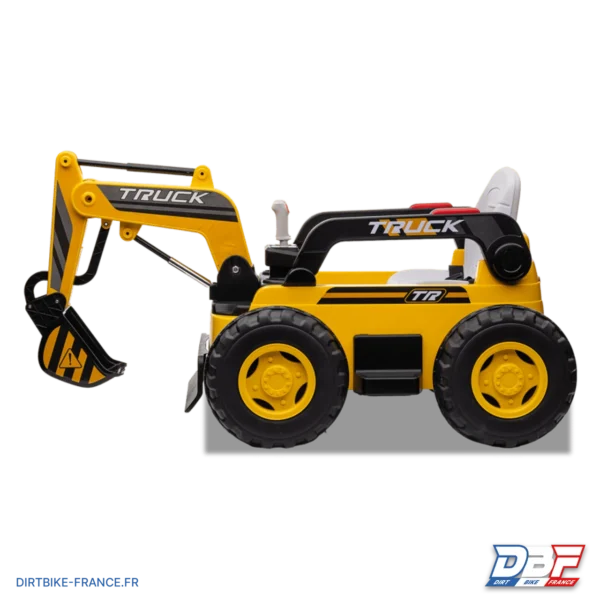 Bulldozer électrique enfant 12v Jaune, photo 5 sur Dirt Bike France