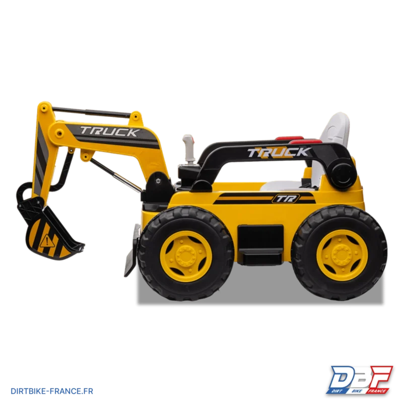 Bulldozer électrique enfant 12v Jaune, Dirt Bike France - Photo N°5