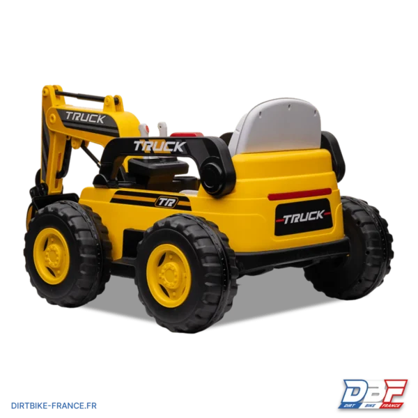Bulldozer électrique enfant 12v Jaune, photo 6 sur Dirt Bike France