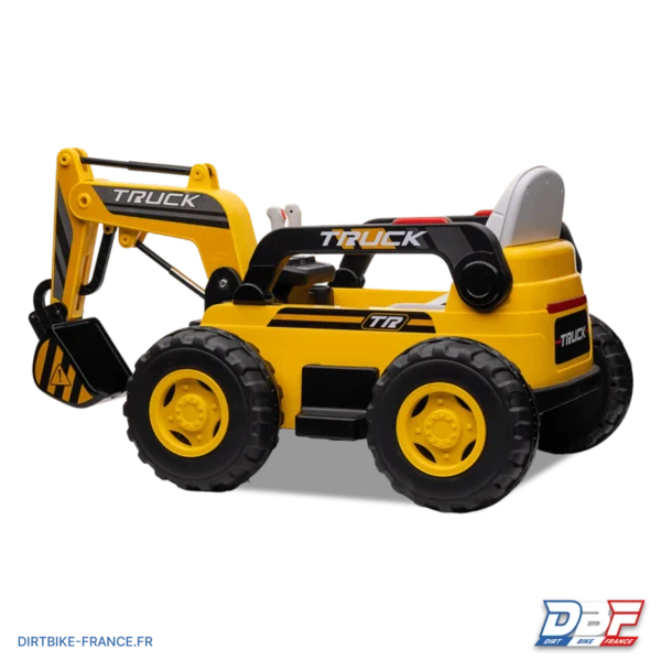 Bulldozer électrique enfant 12v Jaune, photo 7 sur Dirt Bike France