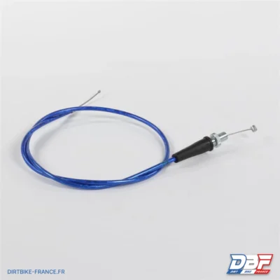 Cable d'accelerateur 850mm/1100mm Bleu, photo 1 sur Dirt Bike France