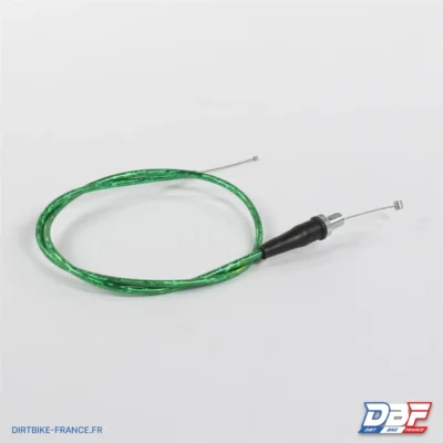 Cable d'accelerateur 850mm/1100mm Vert, photo 1 sur Dirt Bike France