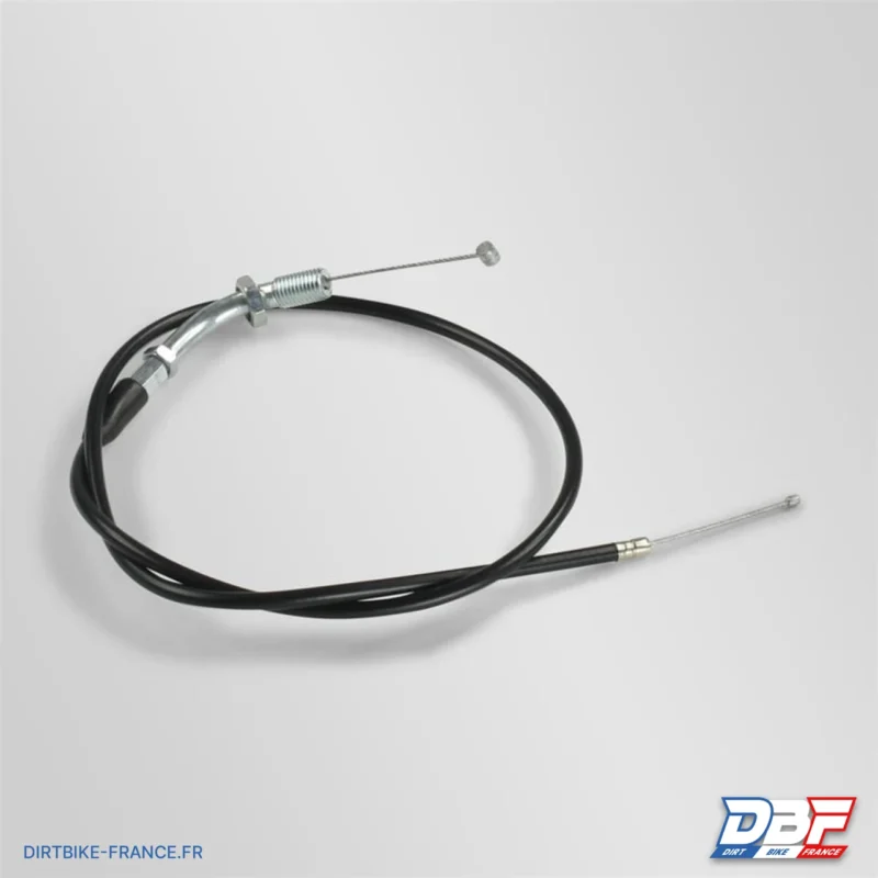 Cable d’accelerateur gaine coudee 740mm/850mm noir, Dirt Bike France - Photo N°1