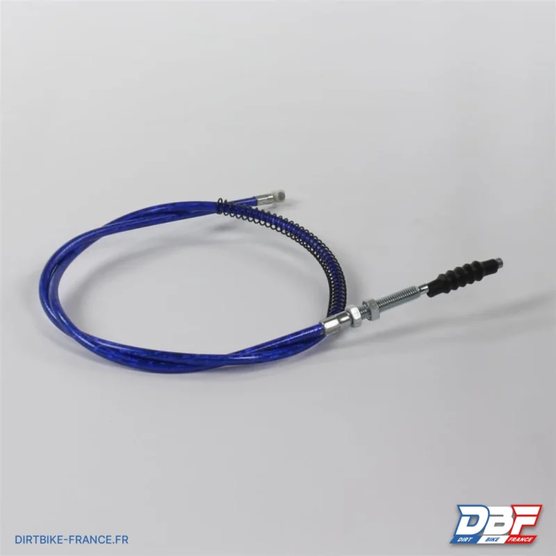 Cable d’embrayage 930mm/1000mm bleu, Dirt Bike France - Photo N°1