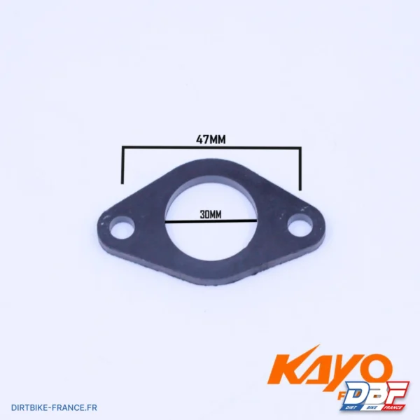 CALE 4MM PIPE ADMISSION QUAD KAYO, photo 2 sur Dirt Bike France
