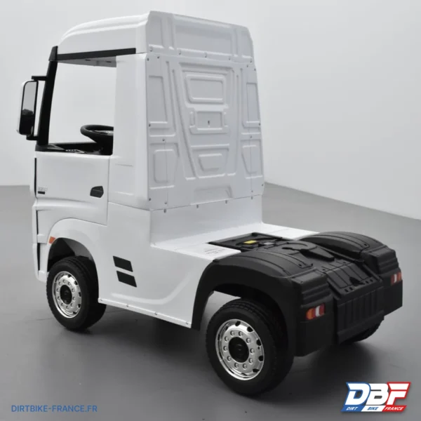Camion électrique enfant mercedes actros Blanc, photo 4 sur Dirt Bike France
