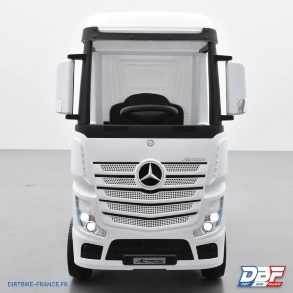 Camion électrique enfant mercedes actros Blanc, photo 5 sur Dirt Bike France