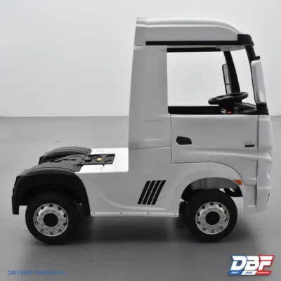 Camion électrique enfant mercedes actros Blanc, photo 6 sur Dirt Bike France