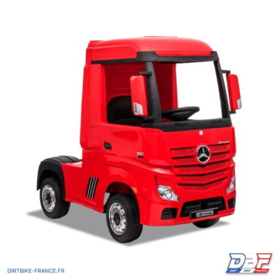 Camion électrique enfant mercedes actros Rouge, photo 1 sur Dirt Bike France