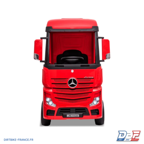 Camion électrique enfant mercedes actros Rouge, photo 3 sur Dirt Bike France