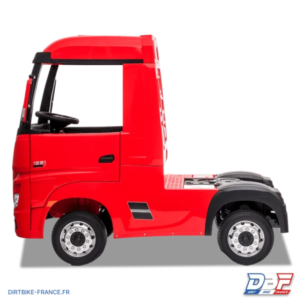 Camion électrique enfant mercedes actros Rouge, photo 6 sur Dirt Bike France