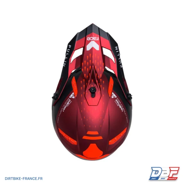 Casque Cross Adulte PULL IN Master Rouge, photo 3 sur Dirt Bike France