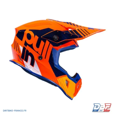 Casque Cross Adulte PULL-IN Race Orange, photo 2 sur Dirt Bike France