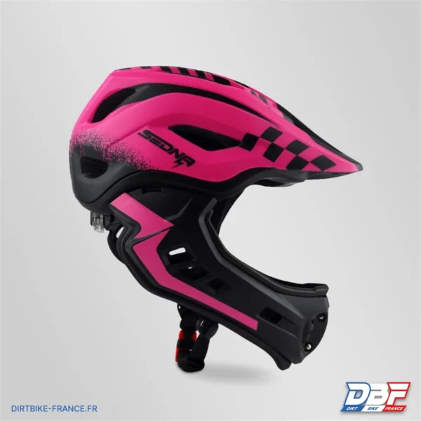 Casque sedna enfant 48-53cm Rose, photo 2 sur Dirt Bike France