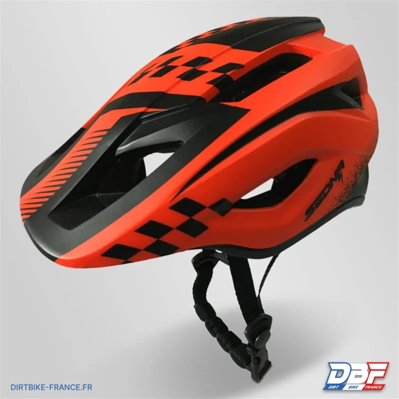 Casque sedna enfant 48-53cm Rouge, Dirt Bike France - Photo N°5