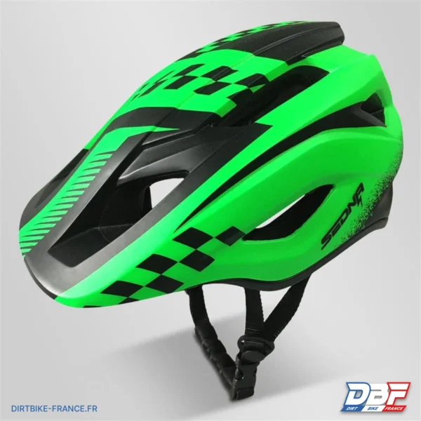 Casque sedna enfant 48-53cm Vert, photo 5 sur Dirt Bike France