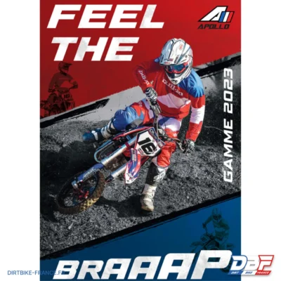 Catalogue dépliant apollo 2023, photo 1 sur Dirt Bike France